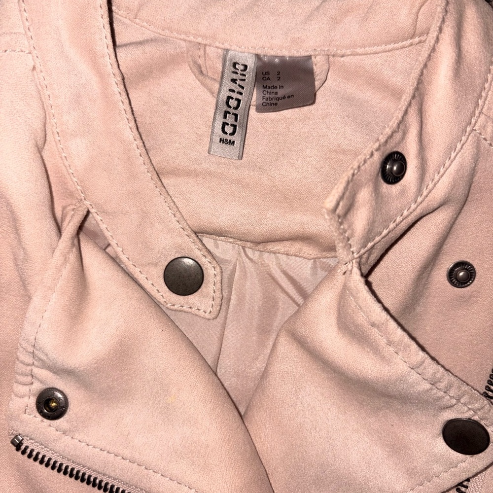 Divided Light Pink suade jacket - Picture 4 of 5